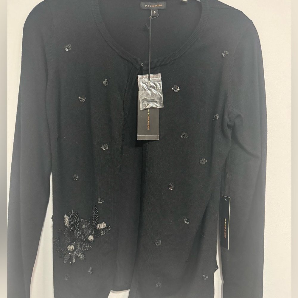 New women cotton cardigan sweater size small original price $160